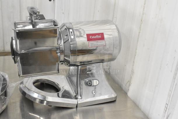 BRAND NEW SCRATCH AND DENT! Estella 348CG112 CG112 Electric Hard Cheese Grater. 120 Volts, 1 Phase. Tested and Working! - Image 3 of 9