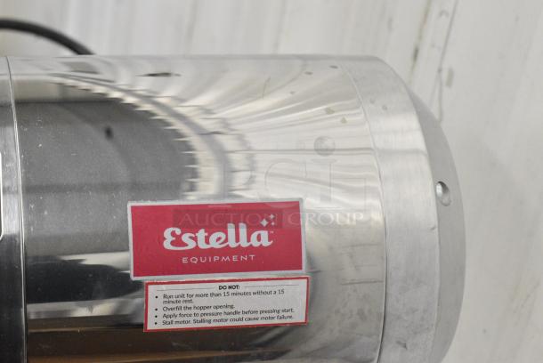 BRAND NEW SCRATCH AND DENT! Estella 348CG112 CG112 Electric Hard Cheese Grater. 120 Volts, 1 Phase. Tested and Working! - Image 4 of 9