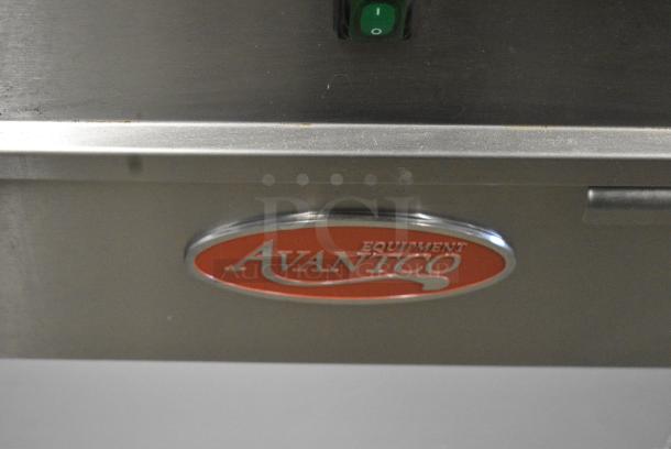 BRAND NEW SCRATCH AND DENT! 2024 Avantco 177EF40B EF40-208-1 Stainless Steel Commercial Floor Style 40 lb. Electric Floor Fryer w/ 2 Metal Fry Baskets. 208 Volts, 1 Phase - Image 7 of 10