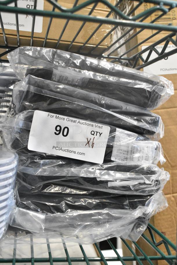 6 BRAND NEW SCRATCH AND DENT! Rubbermaid Black Bags. 6 Times Your Bid! - Image 2 of 4