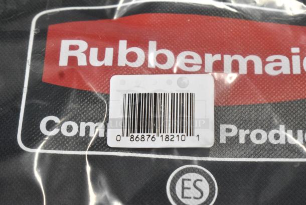 6 BRAND NEW SCRATCH AND DENT! Rubbermaid Black Bags. 6 Times Your Bid! - Image 3 of 4