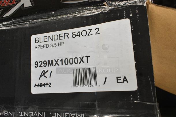 BRAND NEW SCRATCH AND DENT! Waring 929MX1000XT MX1000XTX Xtreme 3 1/2 hp Commercial Blender with Paddle Controls and 64 oz. Copolyester Container. 120 Volts, 1 Phase. - Image 4 of 10