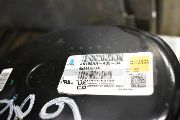 2 BRAND NEW SCRATCH AND DENT! Items Including Embraco NE5170Z Motor and Tecumseh AK169AR-A32-B4 Motor. 115 Volts, 1 Phase. 2 Times Your Bid! - Image 8 of 8