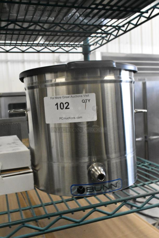 BRAND NEW SCRATCH AND DENT! Bunn 37100.0000 TDO-3.5 3.5 Gallon Low Profile Iced Tea Dispenser - Image 1 of 6