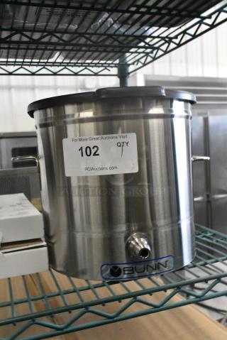 BRAND NEW SCRATCH AND DENT! Bunn 37100.0000 TDO-3.5 3.5 Gallon Low Profile Iced Tea Dispenser