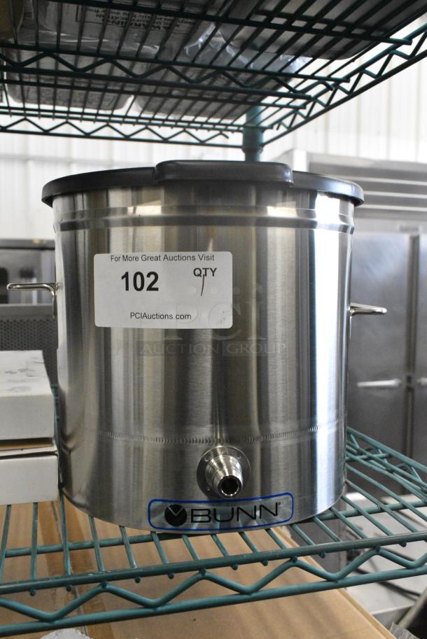 BRAND NEW SCRATCH AND DENT! Bunn 37100.0000 TDO-3.5 3.5 Gallon Low Profile Iced Tea Dispenser - Image 3 of 6