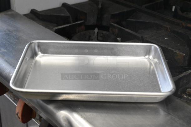 5 BRAND NEW SCRATCH AND DENT! Sets of 24 Winco ALXP-0609 1/8 Size 16 Gauge Aluminum Sheet Pan. 5 Times Your Bid! - Image 1 of 7