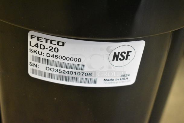 BRAND NEW SCRATCH AND DENT! Fetco L4D-20 Luxus 2 Gallon Stainless Steel Coffee Server with Stand - Image 5 of 5