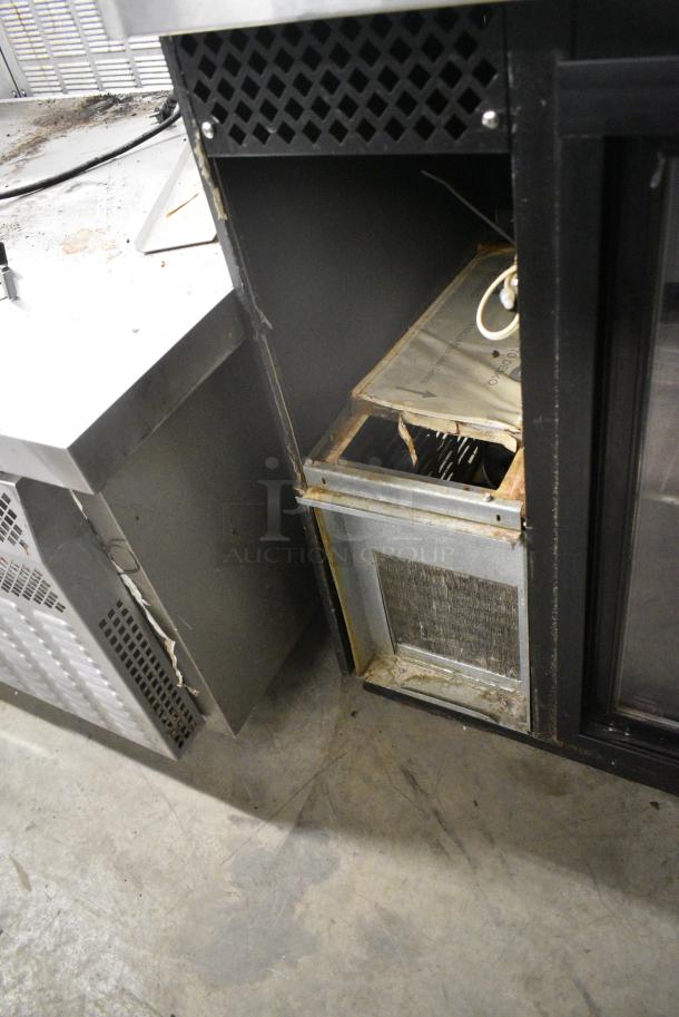 Continental BBC50 Metal Commercial 2 Door Back Bar Cooler Merchandiser. 115 Volts, 1 Phase. Tested and Powers On But Does Not Get Cold - Image 2 of 8
