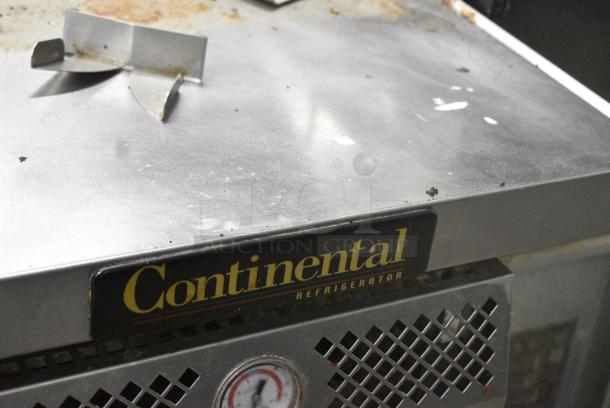 Continental Stainless Steel Commercial 2 Drawer Chef Base on Commercial Casters. 115 Volts, 1 Phase. Tested and Working! - Image 2 of 10