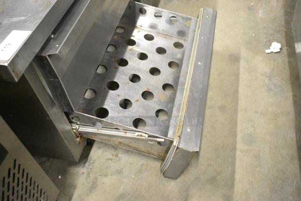 Continental Stainless Steel Commercial 2 Drawer Chef Base on Commercial Casters. 115 Volts, 1 Phase. Tested and Working! - Image 5 of 10