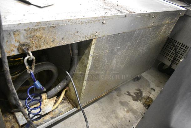 Continental Stainless Steel Commercial 2 Drawer Chef Base on Commercial Casters. 115 Volts, 1 Phase. Tested and Working! - Image 6 of 10