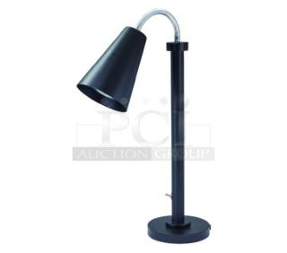 BRAND NEW SCRATCH AND DENT! Steelite International DW0499MBK Heat Lamp 18.0"W X 7.5"D X 16"H