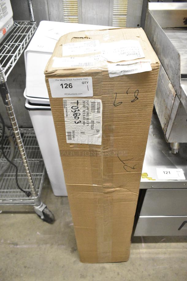 BRAND NEW SCRATCH AND DENT! Steelite International DW0499MBK Heat Lamp 18.0"W X 7.5"D X 16"H - Image 2 of 3