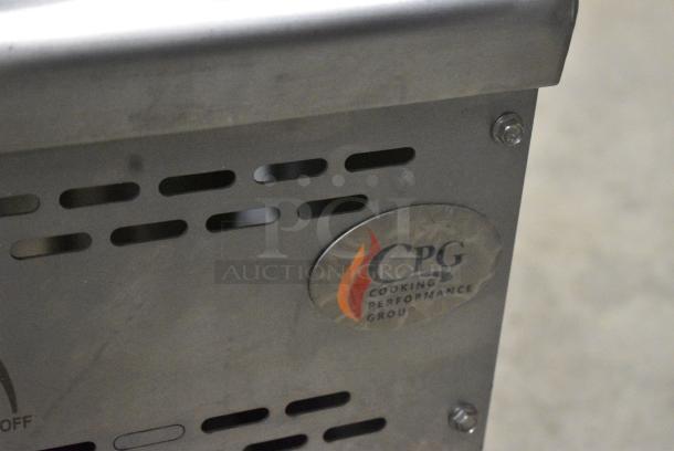 BRAND NEW SCRATCH AND DENT! Cooking Performance Group WOKR16L Stainless Steel Commercial Liquid Propane Wok Range with 16" Ring. 125,000 BTU - Image 2 of 5