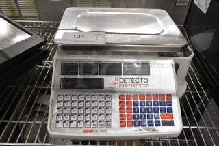 Detecto DL1060 Countertop Scale. Tested and Working!