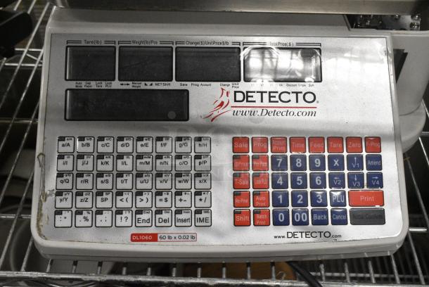 Detecto DL1060 Countertop Scale. Tested and Working! - Image 3 of 8