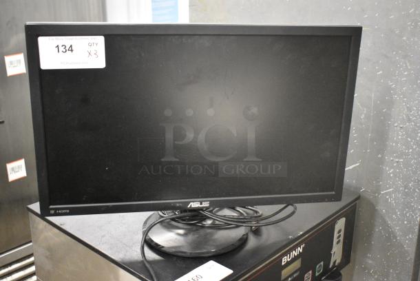 3 Asus VP247 Computer Monitors. 3 Times Your Bid! - Image 1 of 7