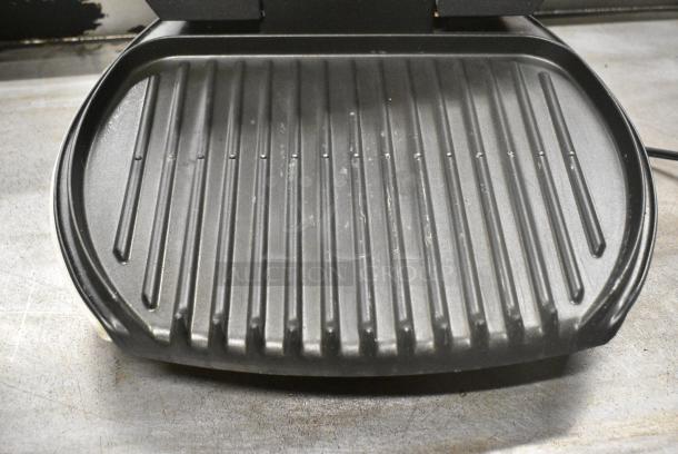 George Foreman Lean Mean Grilling Machine Panini Press. See Pictures for Damage. 115 Volts, 1 Phase. - Image 4 of 10