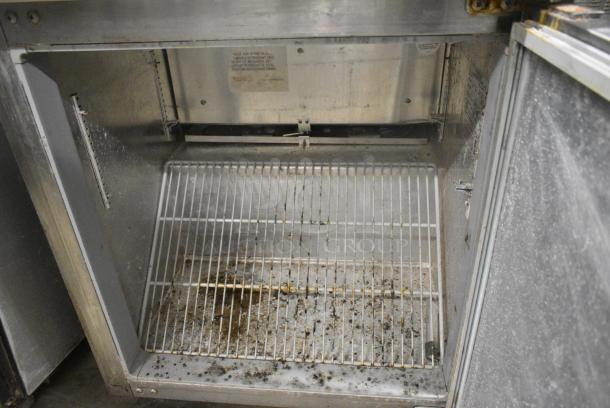 Continental SWF27N Stainless Steel Commercial Single Door Undercounter Freezer. 115 Volts, 1 Phase. Tested and Working! - Image 3 of 4