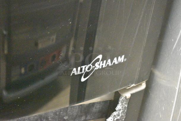 Alto Shaam AR-7VH Stainless Steel Commercial Electric Powered Rotisserie Oven w/ Ventless Hood and Basket Spits. See Pictures for Broken Outer Glass Pane. 200-240 Volts, 1 Phase. - Image 2 of 7