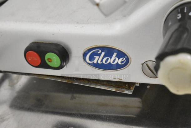 Globe G12 Metal Commercial Countertop Meat Slicer. 115 Volts, 1 Phase. Tested and Working! - Image 4 of 8