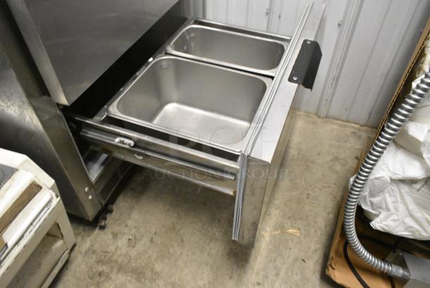 Beverage Air UCRD27A-2-23 Stainless Steel Commercial 2 Drawer Undercounter Cooler on Commercial Casters. 115 Volts, 1 Phase. Cannot Trips - Unit Trips Breaker - Image 5 of 7