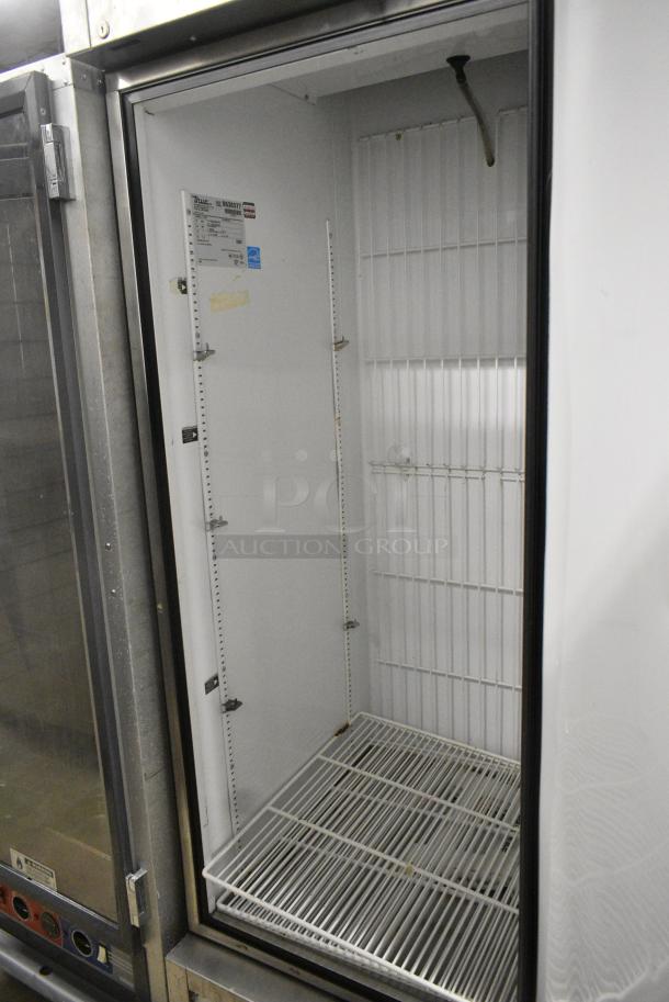True T-23F Stainless Steel Commercial Single Door Reach In Freezer w/ Poly Coated Racks. 115 Volts, 1 Phase. Tested and Powers On But Does Not Get Cold - Image 3 of 5
