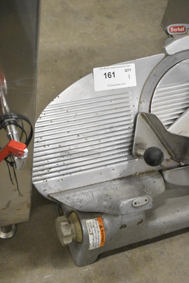 Berkel Stainless Steel Commercial Countertop Meat Slicer w/ Blade Sharpener. 115 Volts, 1 Phase. Cannot Test Due To Damaged Plug - Image 2 of 7