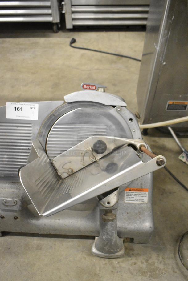 Berkel Stainless Steel Commercial Countertop Meat Slicer w/ Blade Sharpener. 115 Volts, 1 Phase. Cannot Test Due To Damaged Plug - Image 3 of 7
