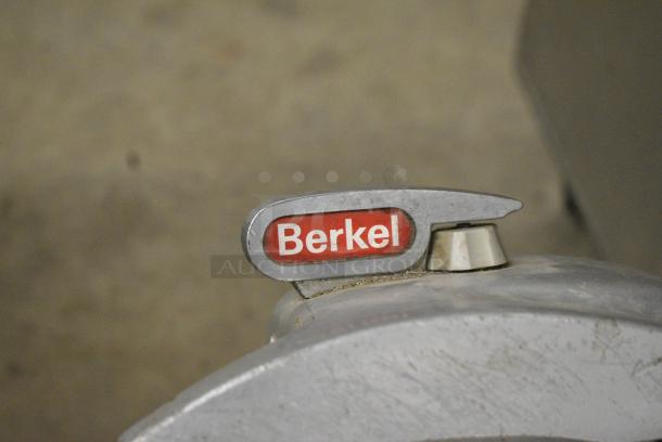 Berkel Stainless Steel Commercial Countertop Meat Slicer w/ Blade Sharpener. 115 Volts, 1 Phase. Cannot Test Due To Damaged Plug - Image 4 of 7