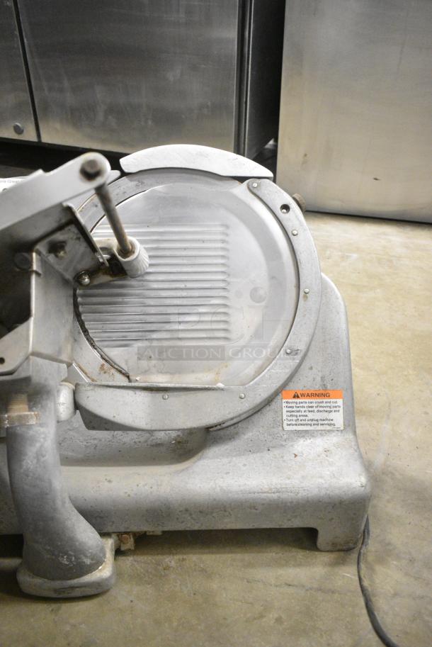 Berkel Stainless Steel Commercial Countertop Meat Slicer w/ Blade Sharpener. 115 Volts, 1 Phase. Cannot Test Due To Damaged Plug - Image 7 of 7
