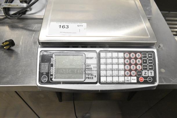 San Jamar Escali SCDG30LFT Countertop 30 Pound Capacity Scale. Tested and Working! - Image 3 of 6