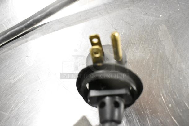 True TSSU-48-12 Stainless Steel Commercial Sandwich Salad Prep Table Bain Marie Mega Top on Commercial Casters. 115 Volts, 1 Phase. Cannot Test - Unit Trips Breaker - Image 8 of 9