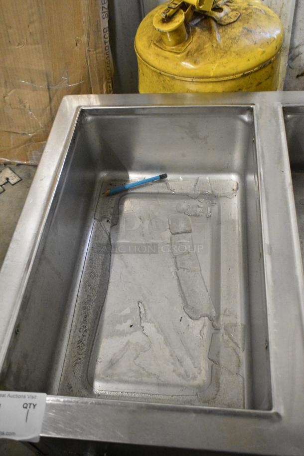 Wells MOO200T Stainless Steel Commercial Electric Powered 2 Bay Drop In Steam Table. 208/240 Volts, 1 Phase. - Image 3 of 6