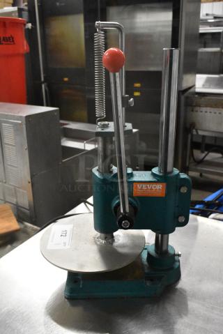 Vevor Metal Countertop Pizza Pastry Press Machine Stainless Steel Household Pizza Dough Pastry Manual Press Machine.