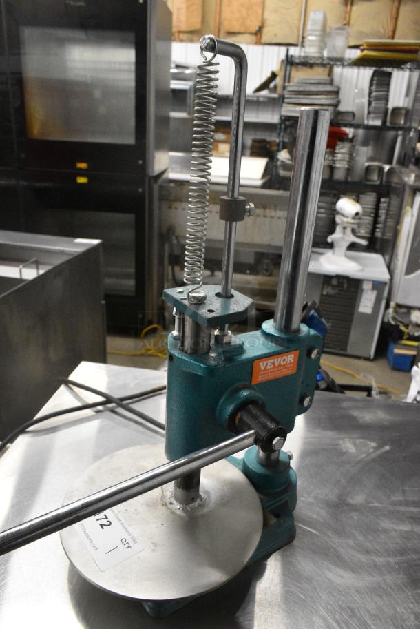 Vevor Metal Countertop Pizza Pastry Press Machine Stainless Steel Household Pizza Dough Pastry Manual Press Machine. - Image 4 of 4