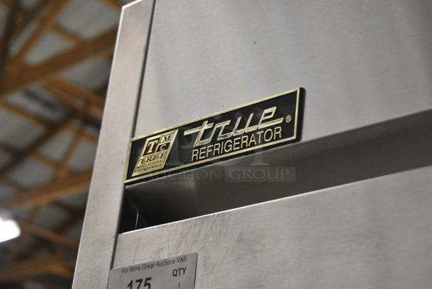 True TG2R-2S Stainless Steel Commercial 2 Door Reach In Cooler w/ Poly Coated Racks on Commercial Casters. 115 Volts, 1 Phase. Tested and Working! - Image 2 of 8