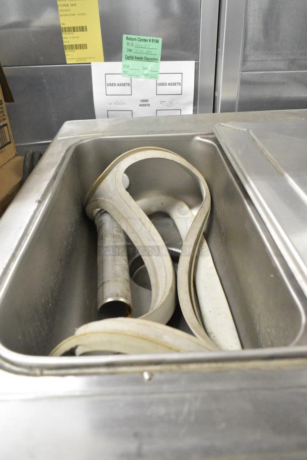 Taylor 339-33 Stainless Steel Commercial Floor Style Water Cooled 2 Flavor w/ Twist Soft Serve Ice Cream Machine on Commercial Casters. 208-230 Volts, 3 Phase. - Image 6 of 9