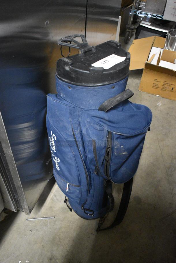 Somers Pointe Golf Club Blue Golf Club Bag - Image 1 of 3