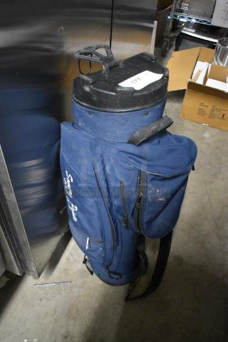 Somers Pointe Golf Club Blue Golf Club Bag