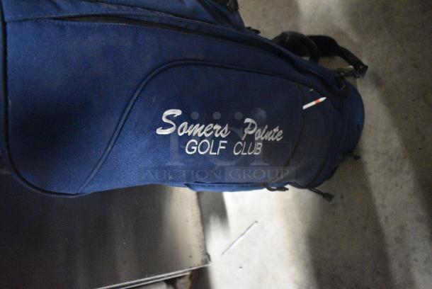 Somers Pointe Golf Club Blue Golf Club Bag - Image 2 of 3
