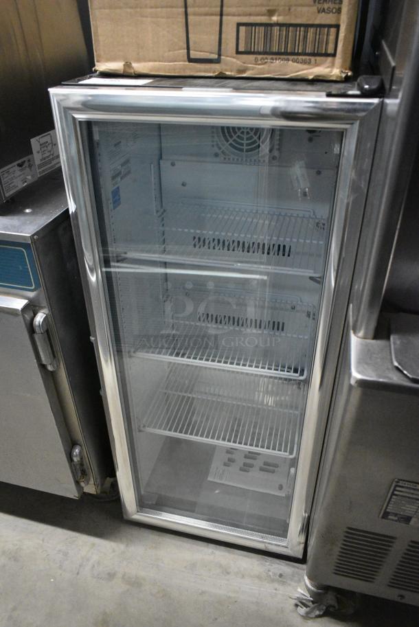 IDW G-4SI-N-2-3-4-B-5 Metal Mini Cooler Merchandiser. 110-120 Volts, 1 Phase. Tested and Working! - Image 1 of 3