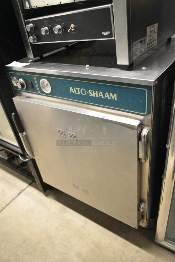 Alto Shaam 750-S Stainless Steel Commercial Heated Holding Cabinet on Commercial Casters. 125 Volts, 1 Phase. Cannot Test - Unit Trips Breaker - Image 1 of 6