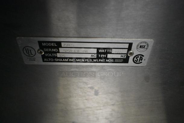 Alto Shaam 750-S Stainless Steel Commercial Heated Holding Cabinet on Commercial Casters. 125 Volts, 1 Phase. Cannot Test - Unit Trips Breaker - Image 6 of 6
