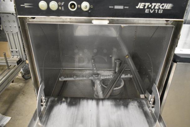 Jet Tech EV18 Stainless Steel Commercial Undercounter Dishwasher. 208/240 Volts, 1 Phase. - Image 5 of 8