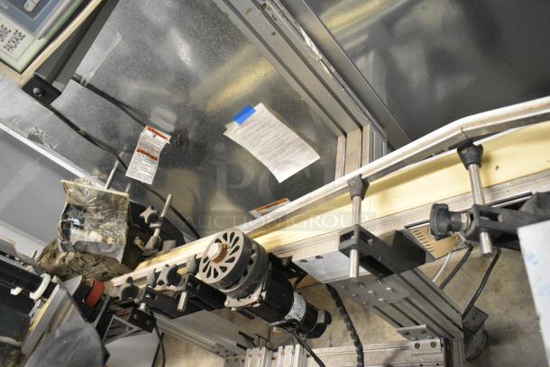 Metal Commercial Floor Style Label Machine on Commercial Casters. - Image 5 of 8