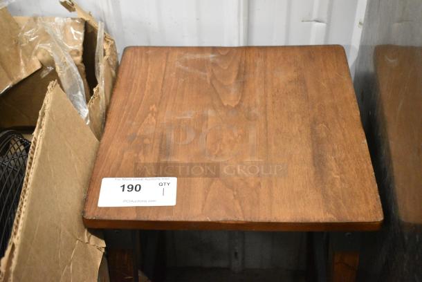 Wooden Bar Stool - Image 2 of 3