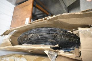 BRAND NEW SCRATCH AND DENT! 73AVF30PBCO Boltic 30" 3-Speed Oscillating Pedestal Fan. 120 Volts, 1 Phase.