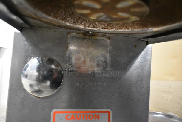 Stainless Steel Commercial Countertop 3 Burner Coffee Machine w/ Hot Water Dispenser and Metal Brew Basket. 115 Volts, 1 Phase. - Image 6 of 7
